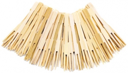 Bambusa dakšiņas-irbulīši (70 gab)